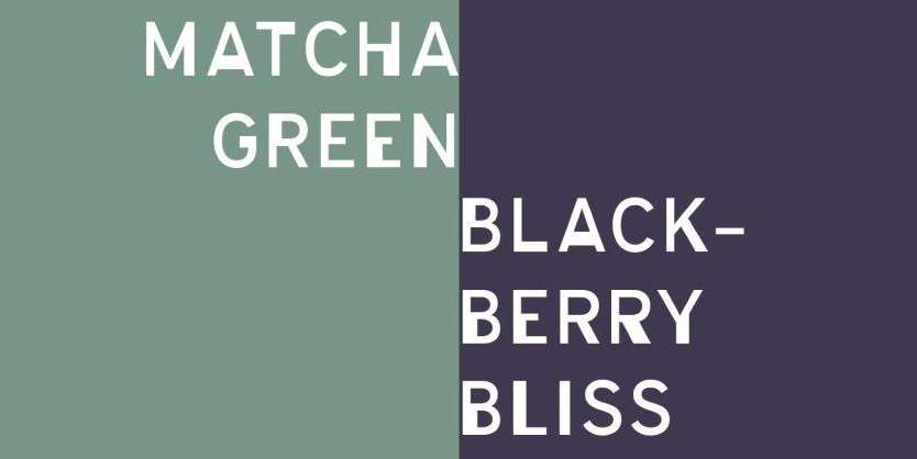 JOBST Trendfarben Matcha Green und Blackberry Bliss JOBST Trendfarben Matcha Green und Blackberry Bliss